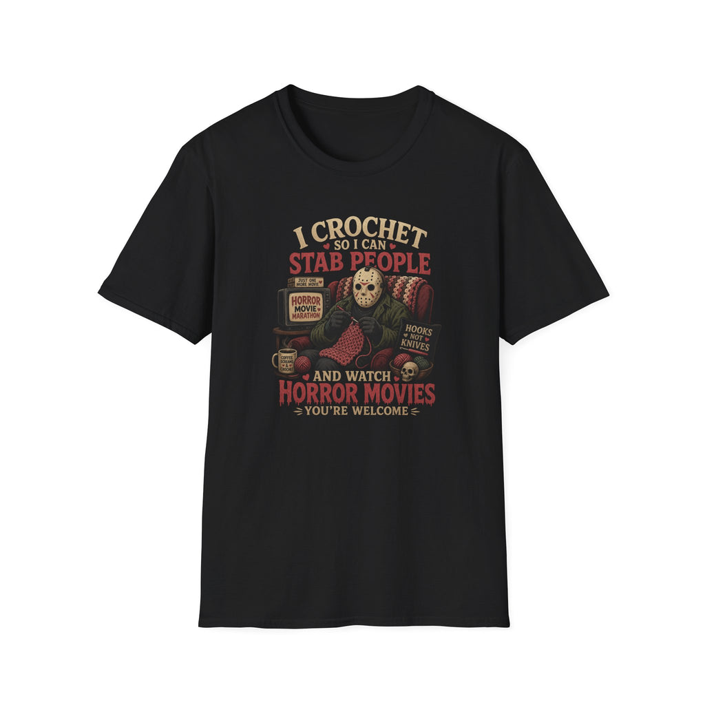 Crochet horror movie T-Shirt
