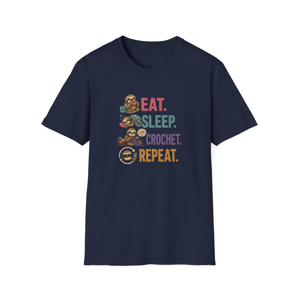 Eat, sleep, crochet, repeat T-Shirt