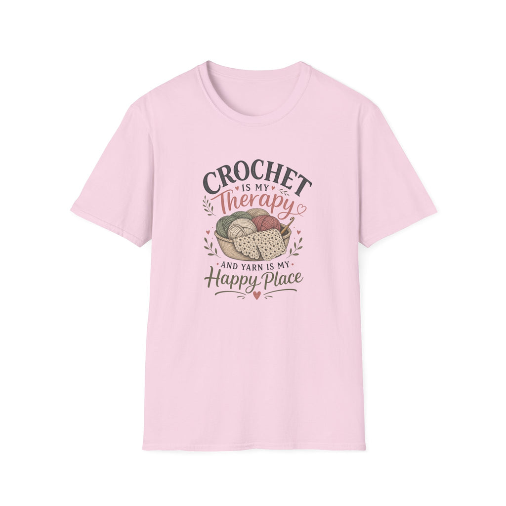 Crochet is my happy place T-Shirt
