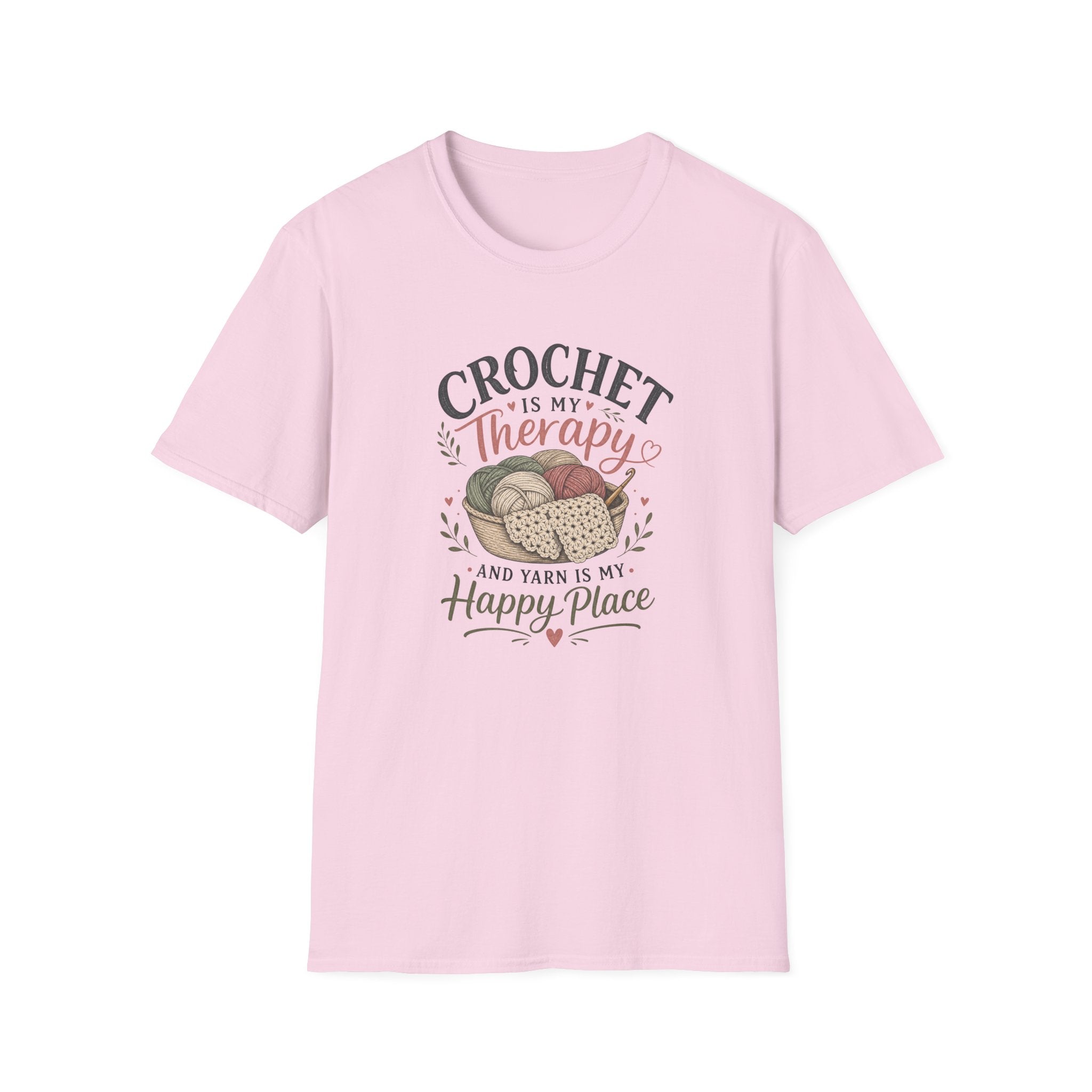 Crochet is my happy place T-Shirt