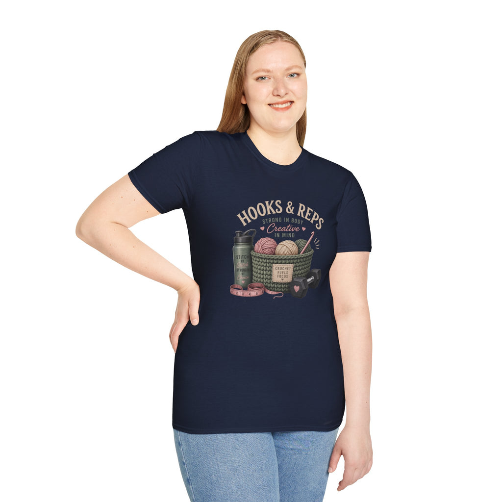 Crochet and Fitness T-Shirt