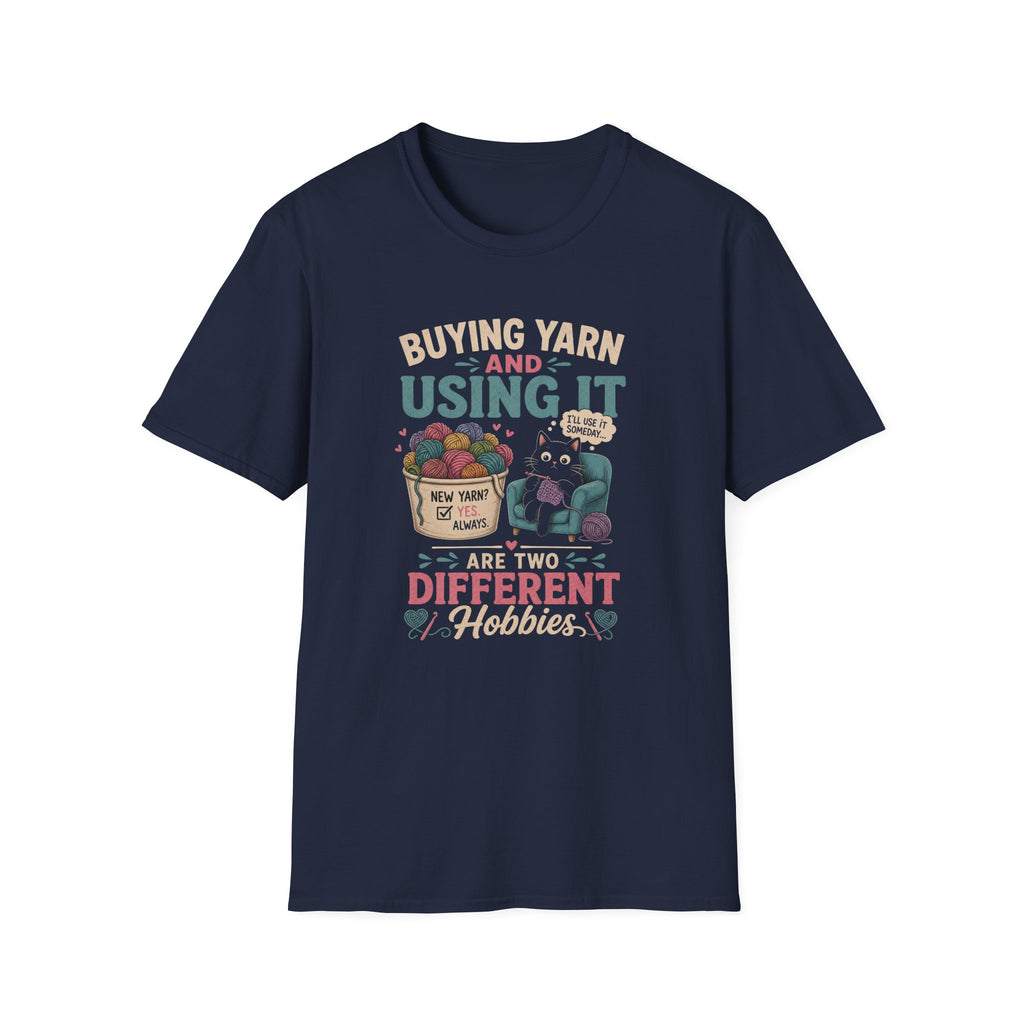 buying yarn and using it T-Shirt