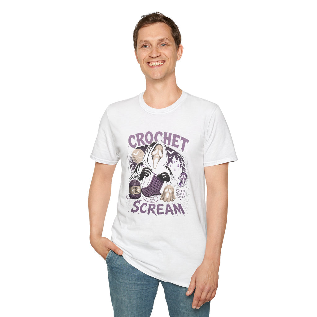 Crochet Scream T-Shirt