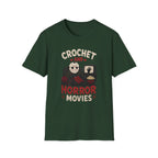 crochet heart horror movies T-Shirt