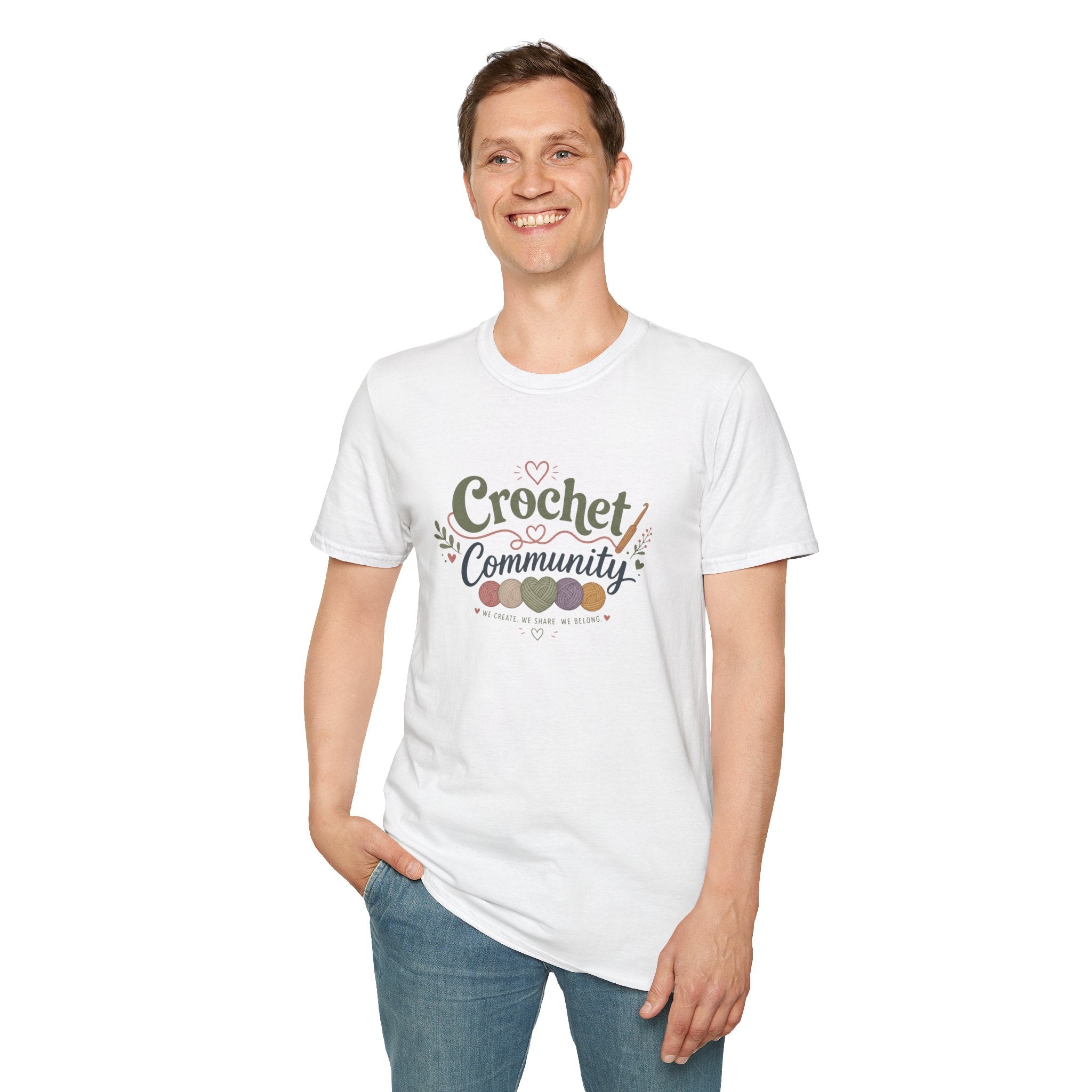 We create, we share, we belong T-Shirt