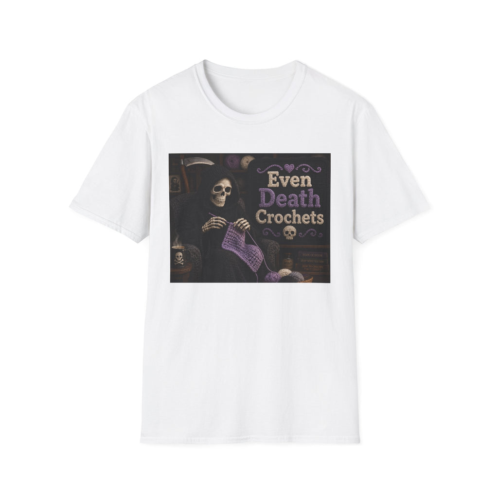 Even Death Crochets T-Shirt