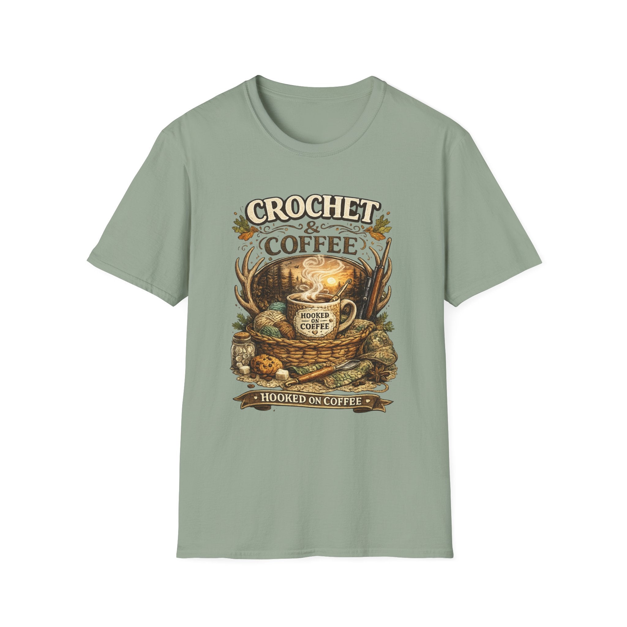 Crochet and coffee T-Shirt