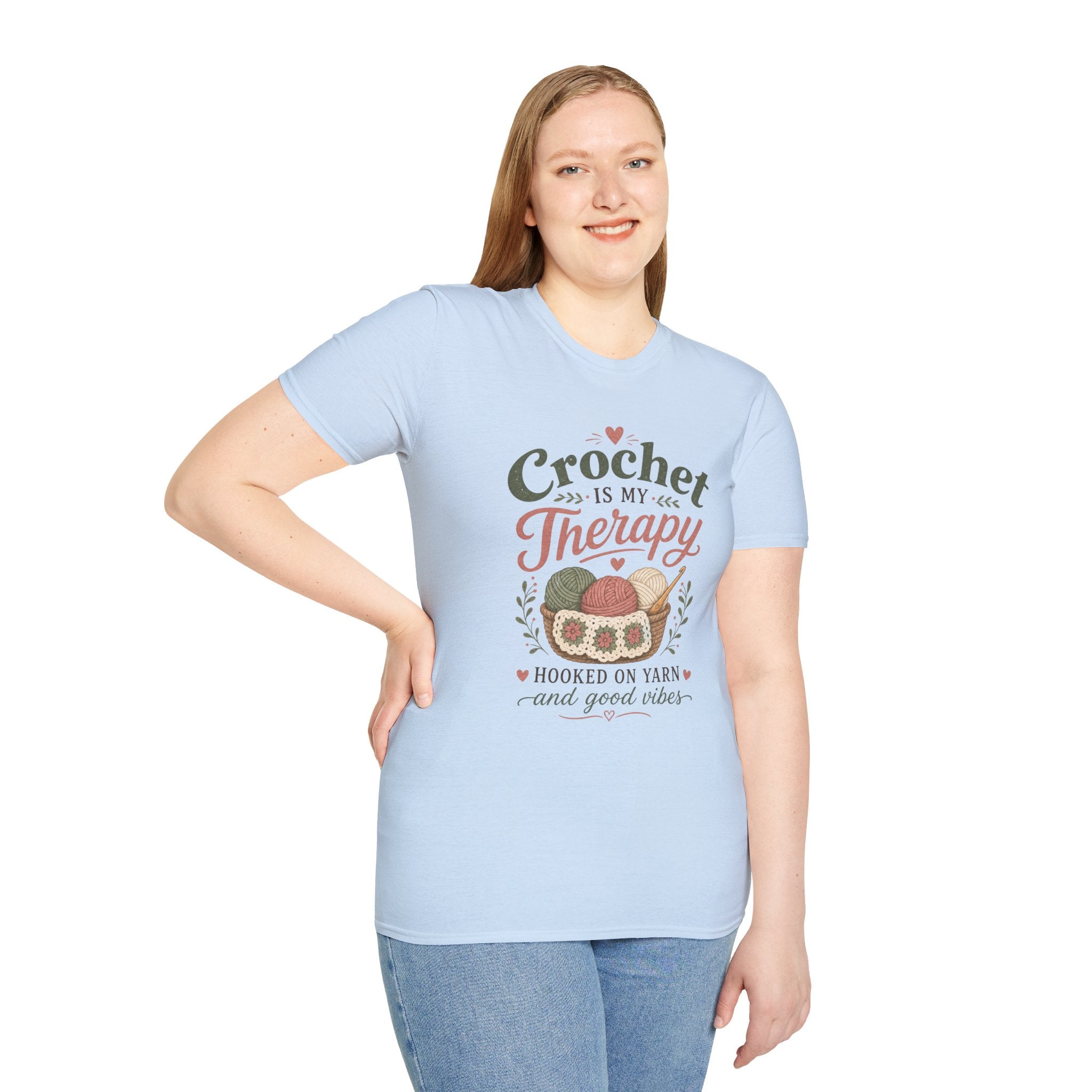 Hooked on yarn and crochet T-Shirt