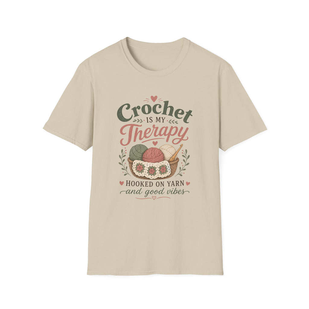 Hooked on yarn and crochet T-Shirt