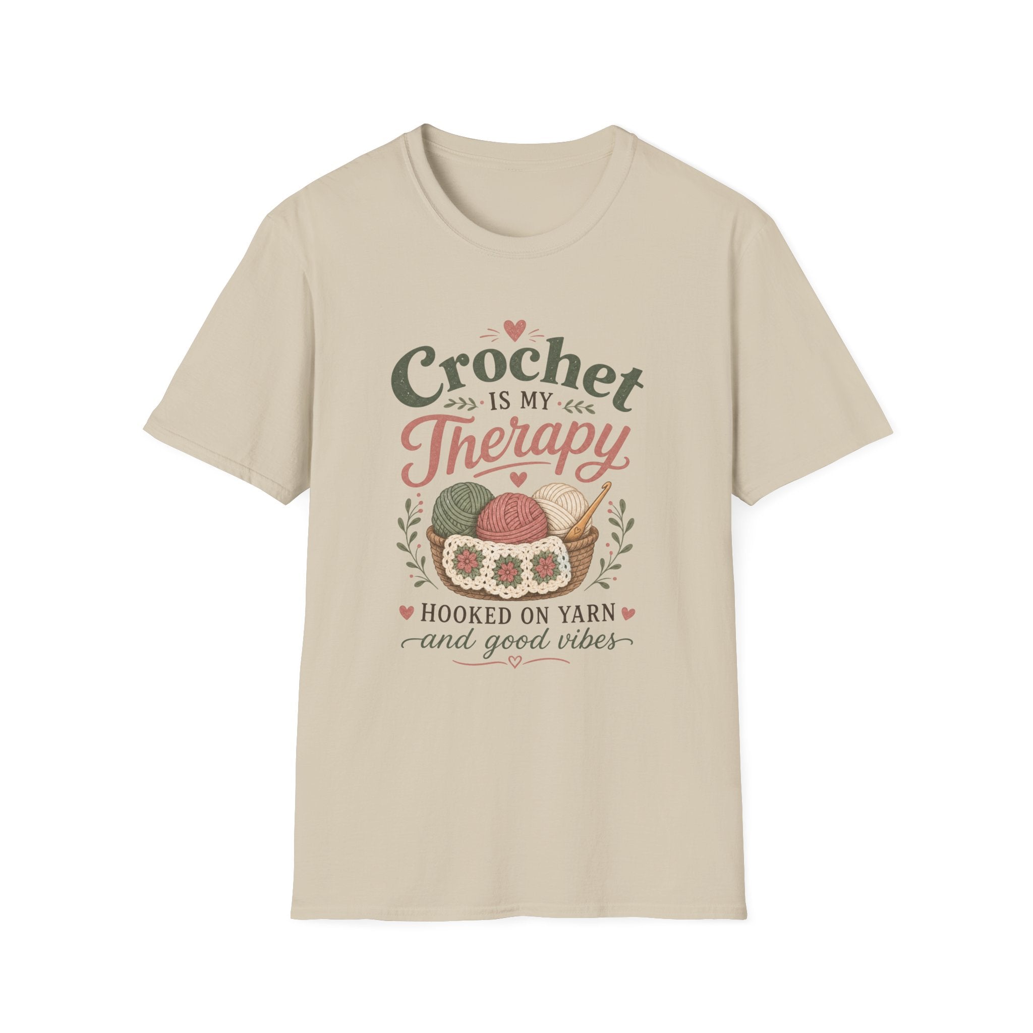 Hooked on yarn and crochet T-Shirt