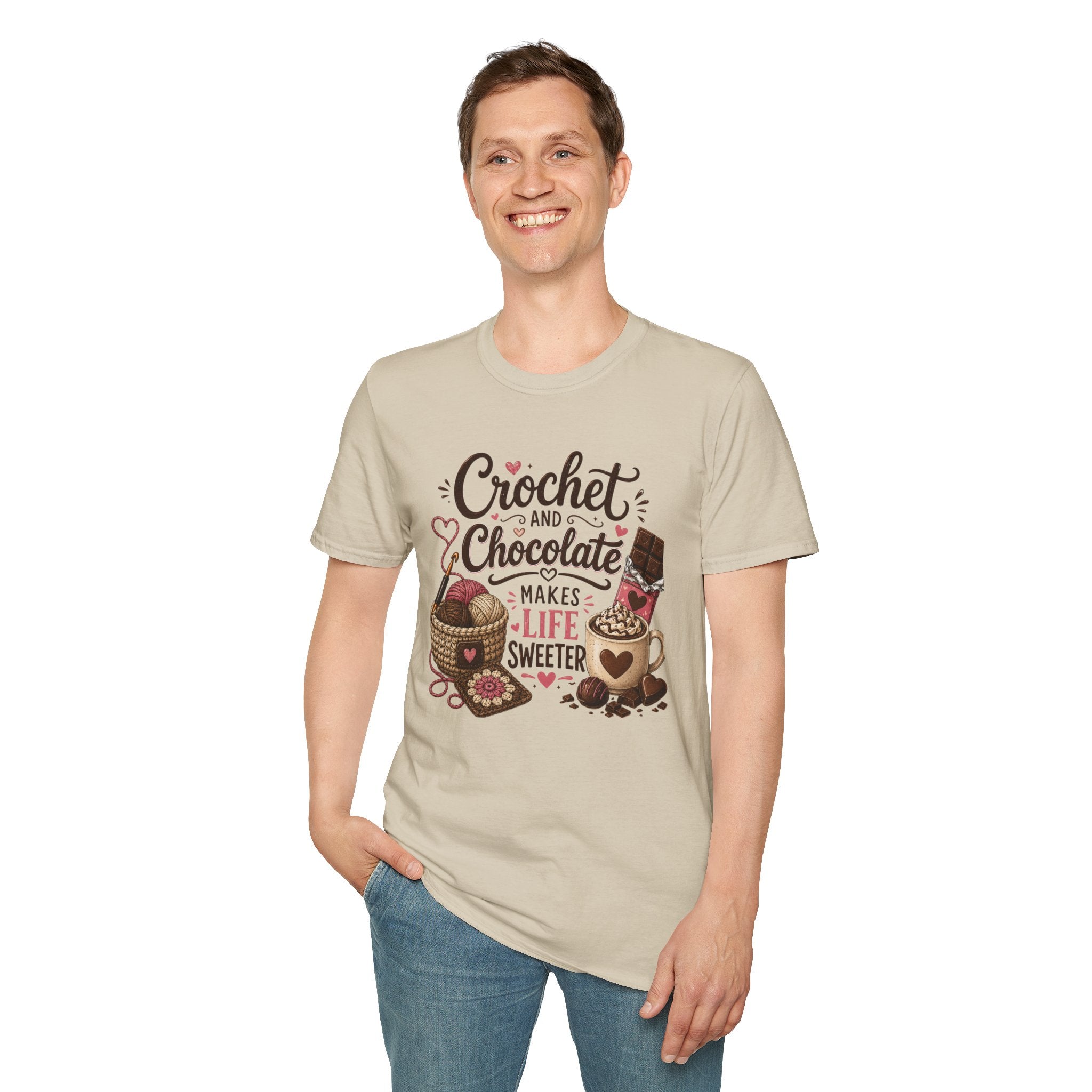 Crochet and Chocolate T-Shirt
