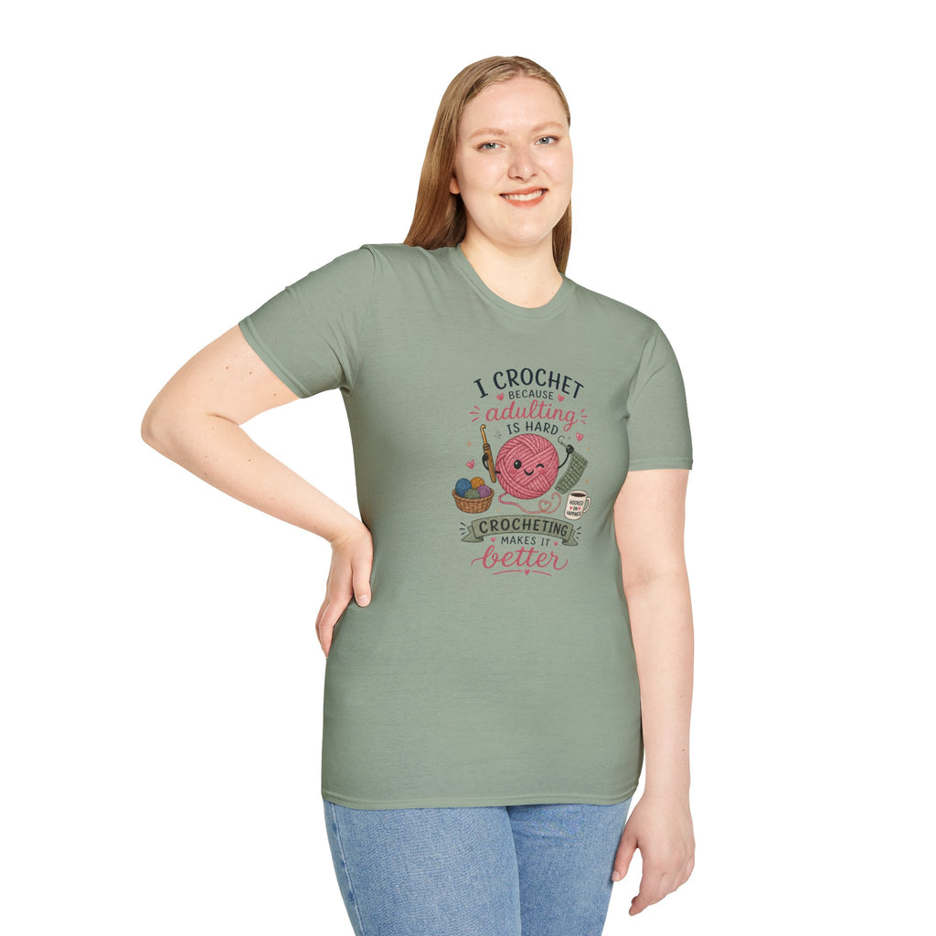Crochet makes it better T-Shirt