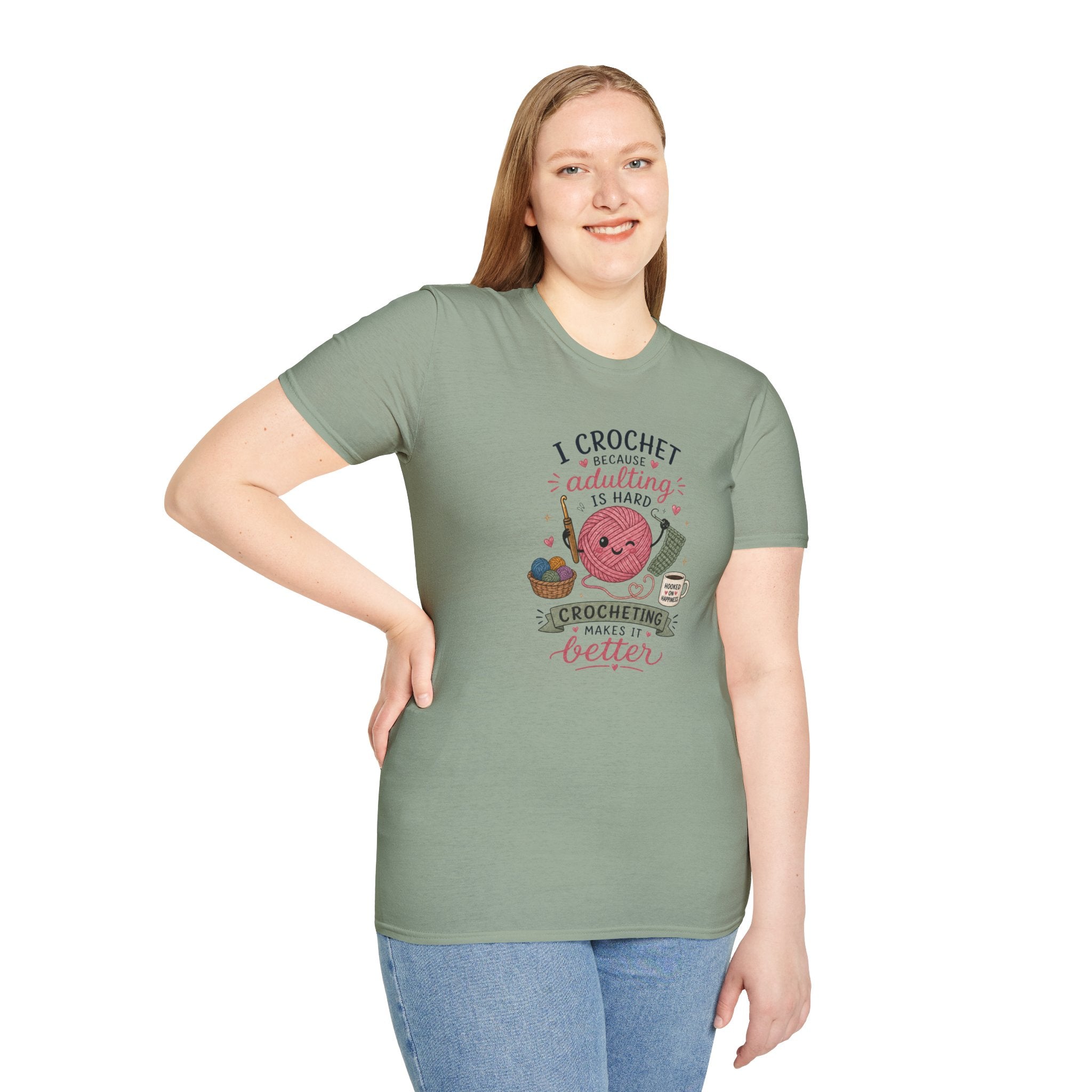 Crochet makes it better T-Shirt