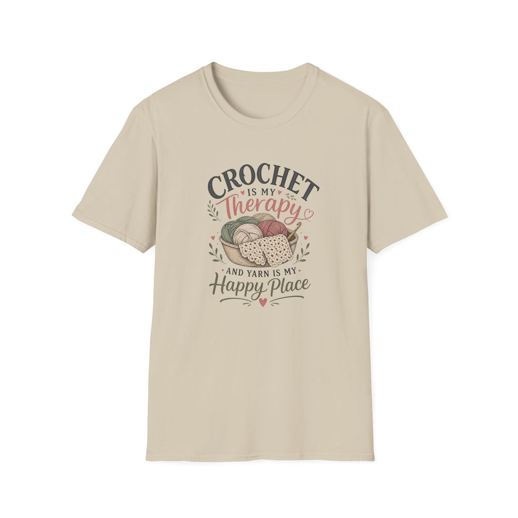 Crochet is my happy place T-Shirt