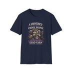 Crochet wolves send yarn T-Shirt