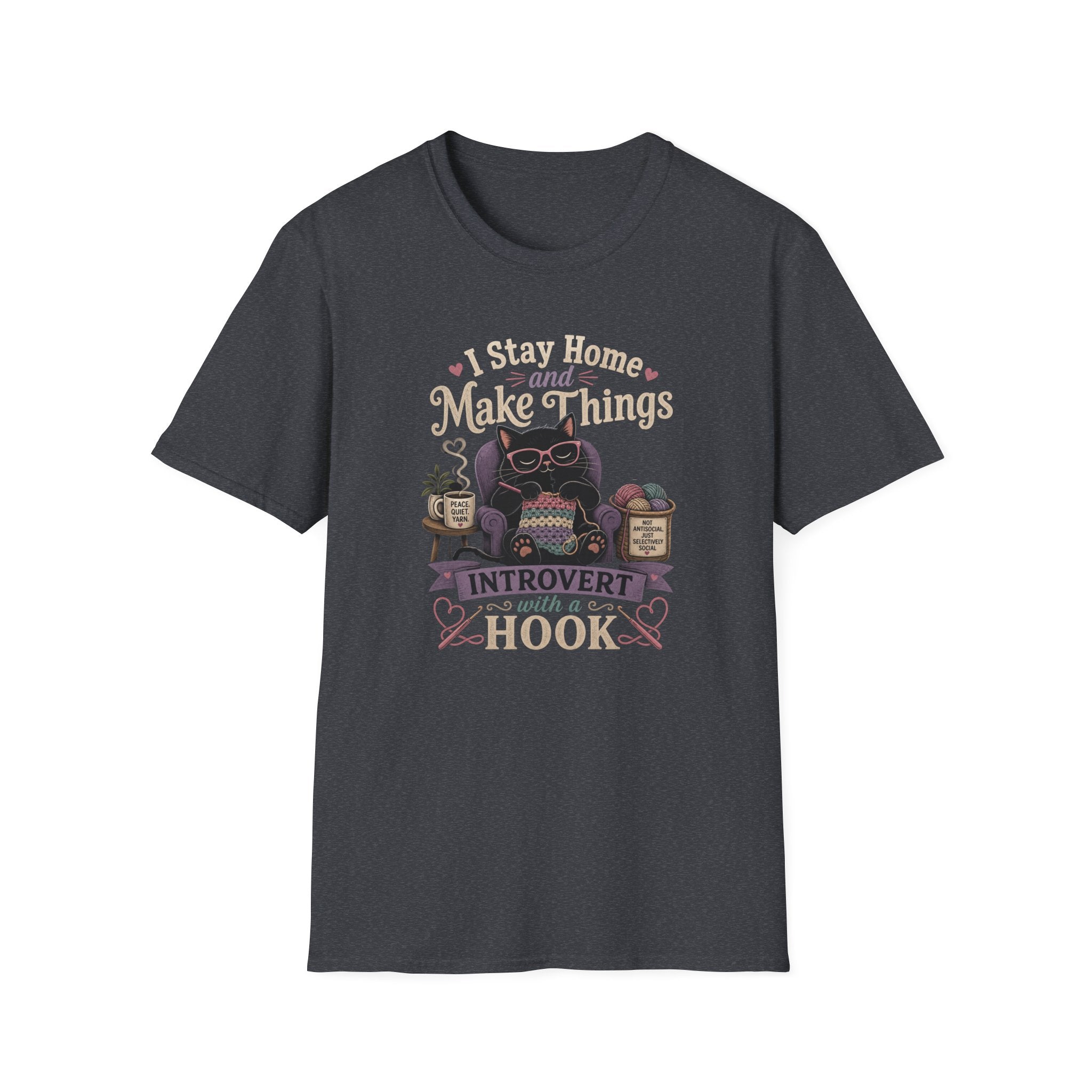 Introvert crochet T-Shirt