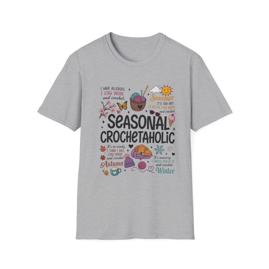 Seasonal Crochet acholic T-Shirt