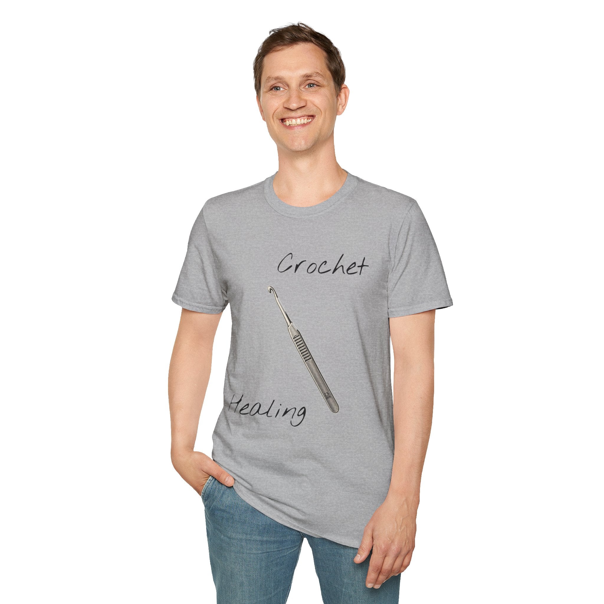 Crochet healing T-Shirt