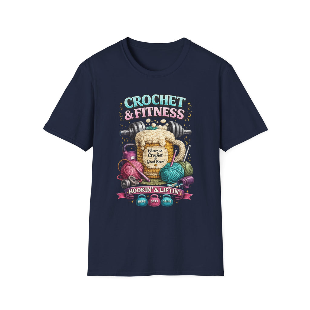 Crochet and fitness T-Shirt