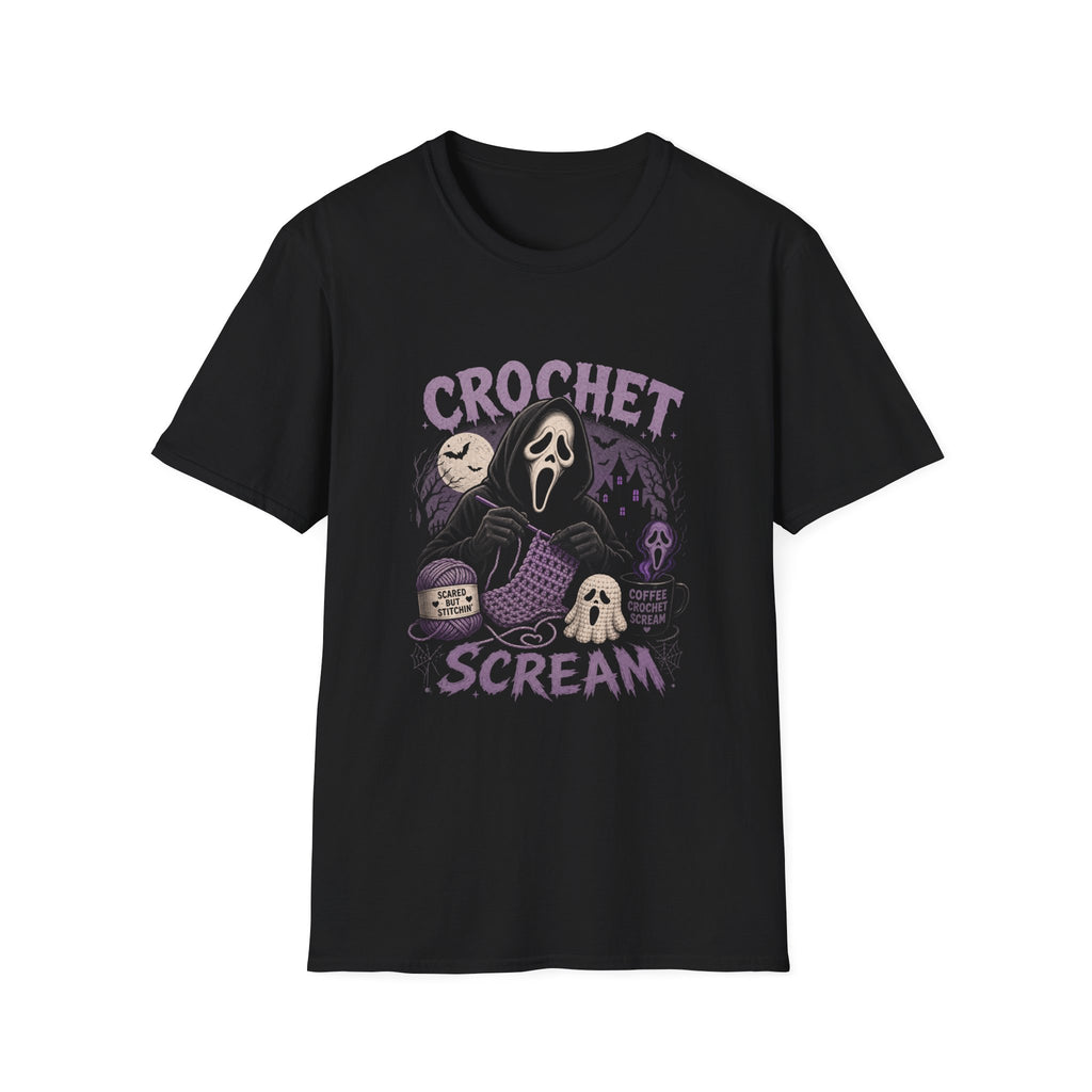 Scream crochet T-Shirt