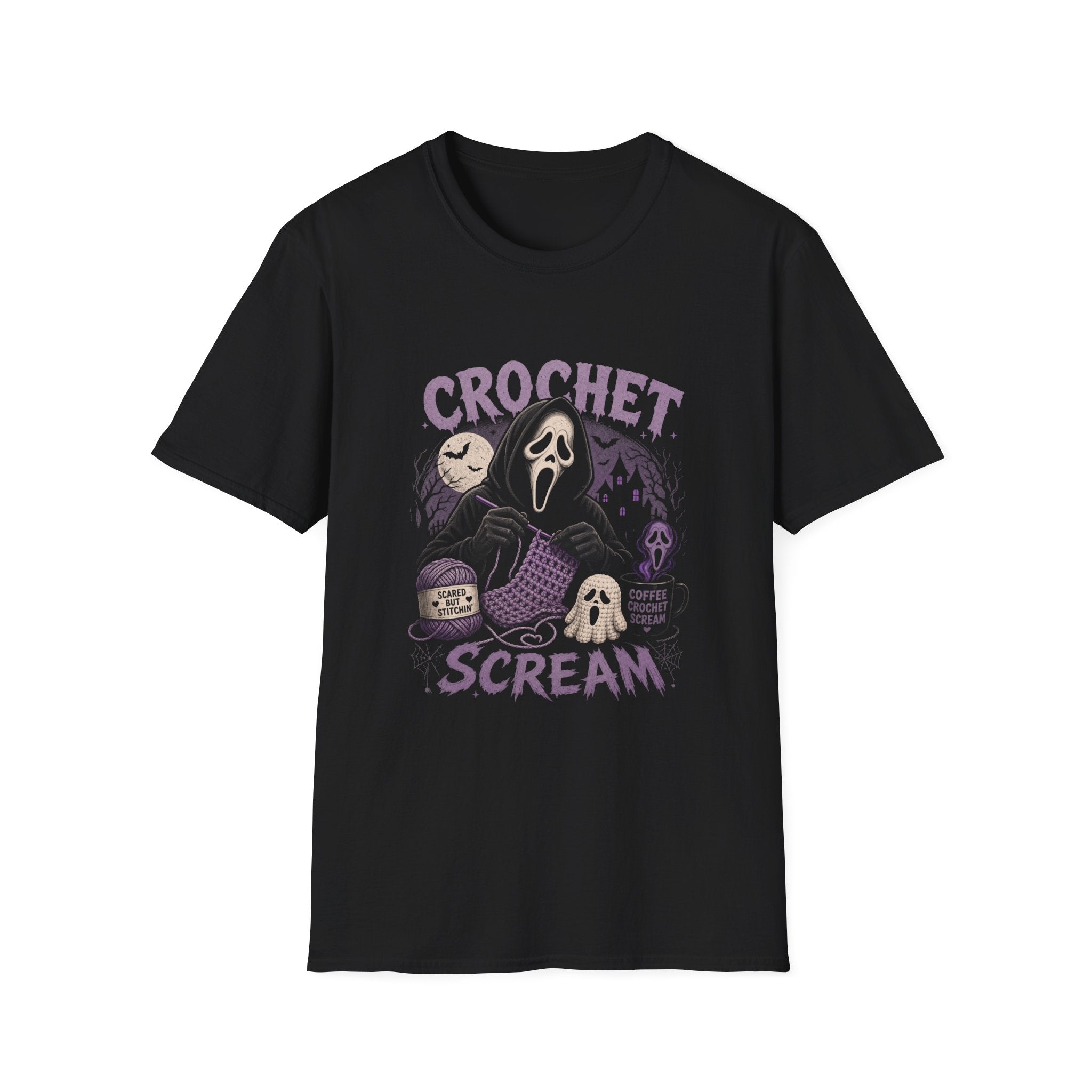 Scream crochet T-Shirt