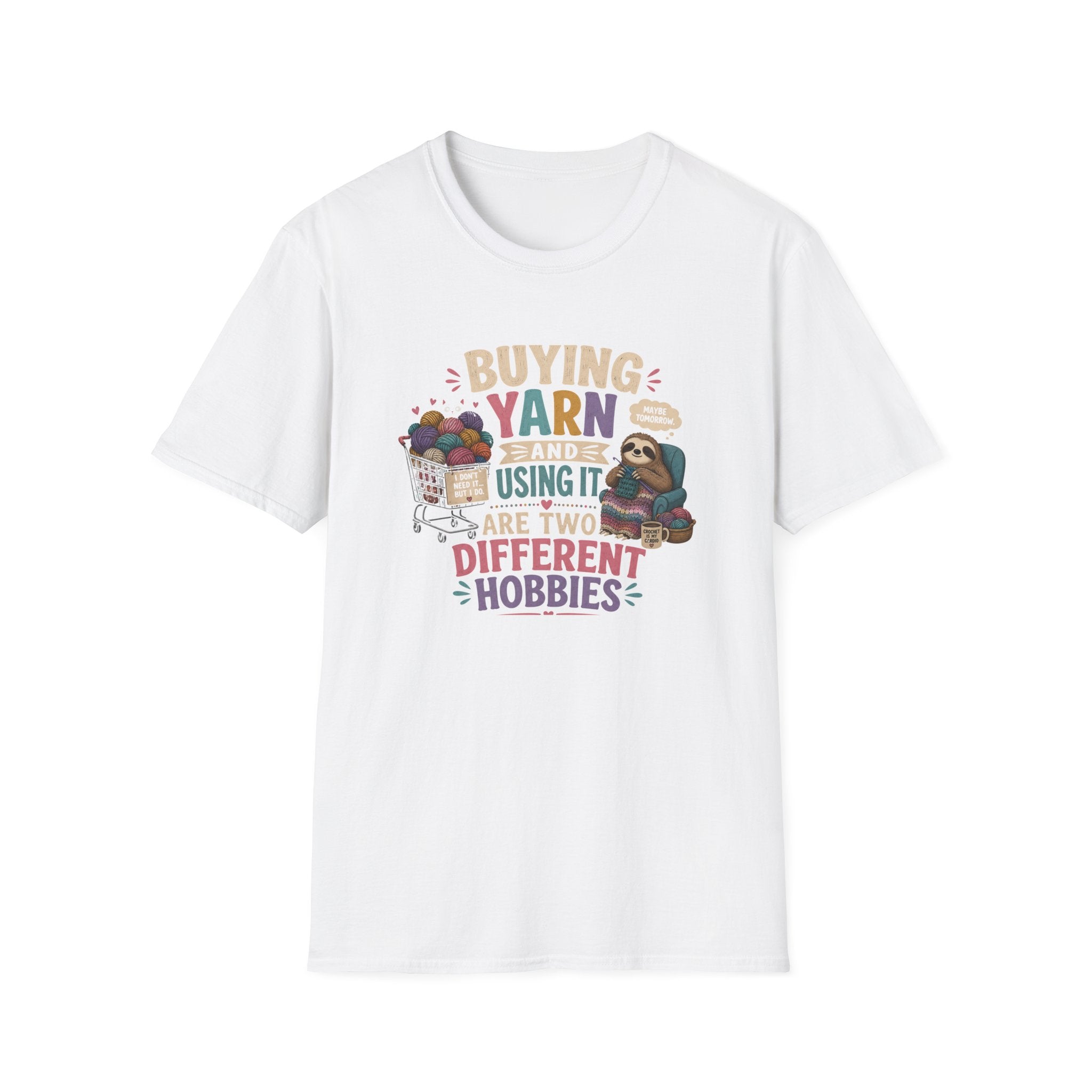 using yarn T-Shirt