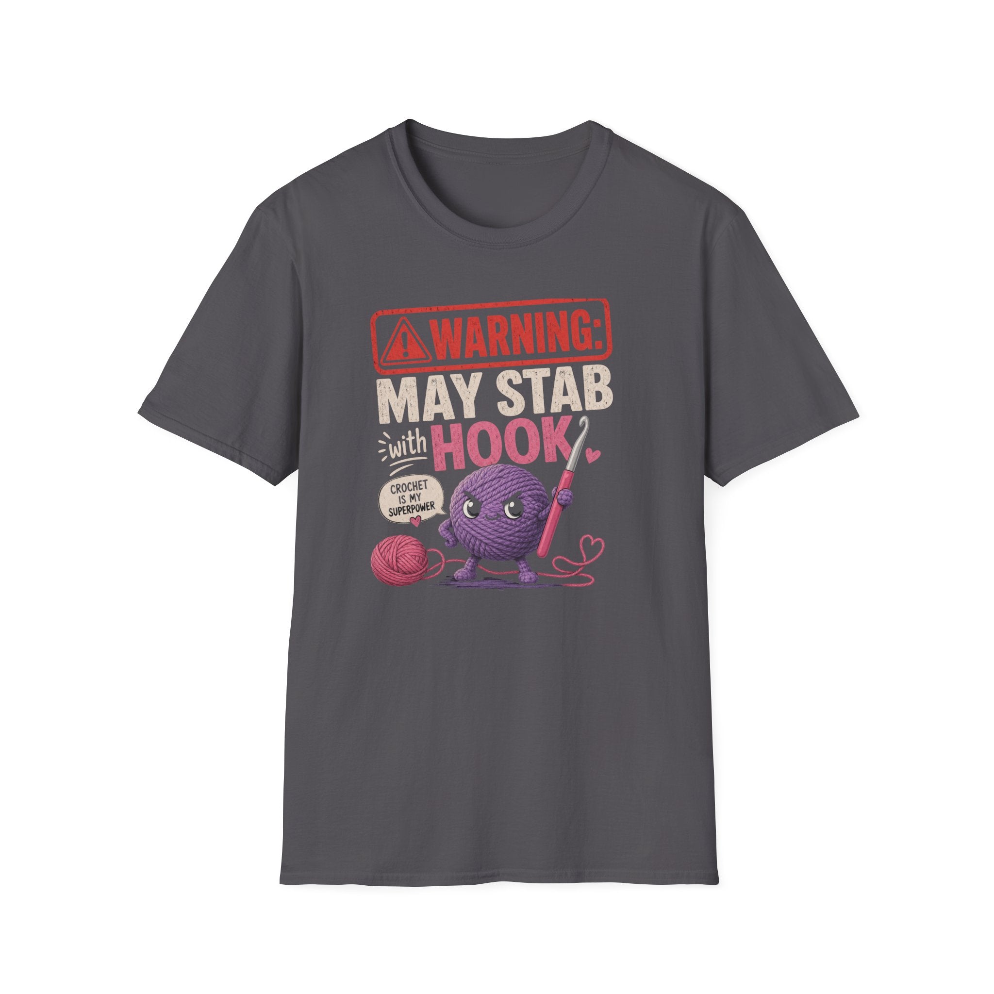 warning hook may stab T-Shirt