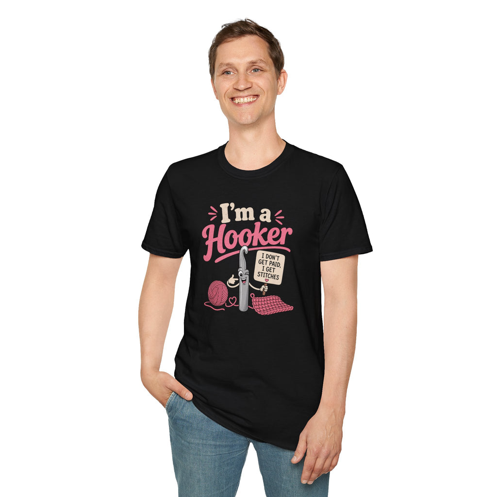 Hooker crochet T-Shirt