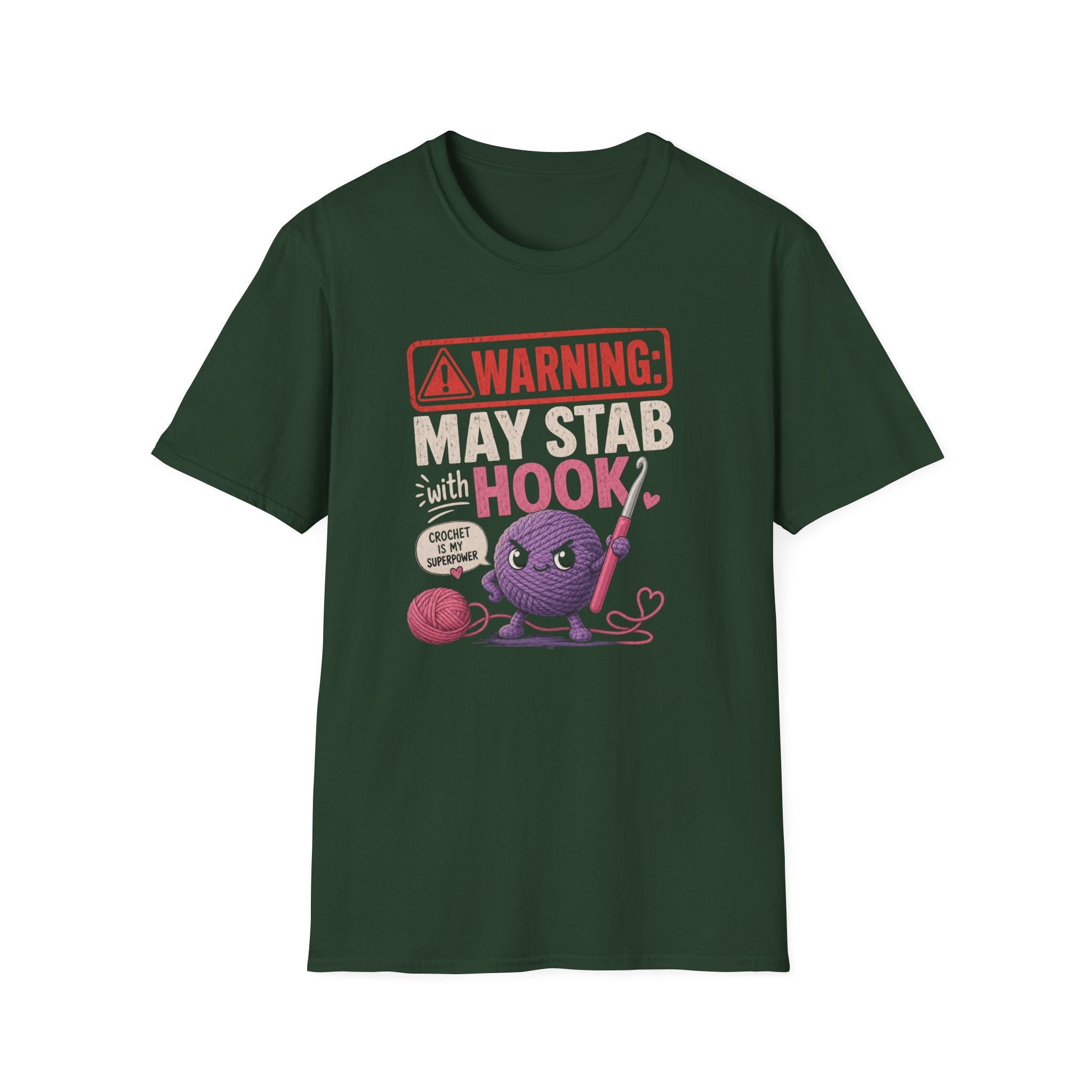 warning hook may stab T-Shirt
