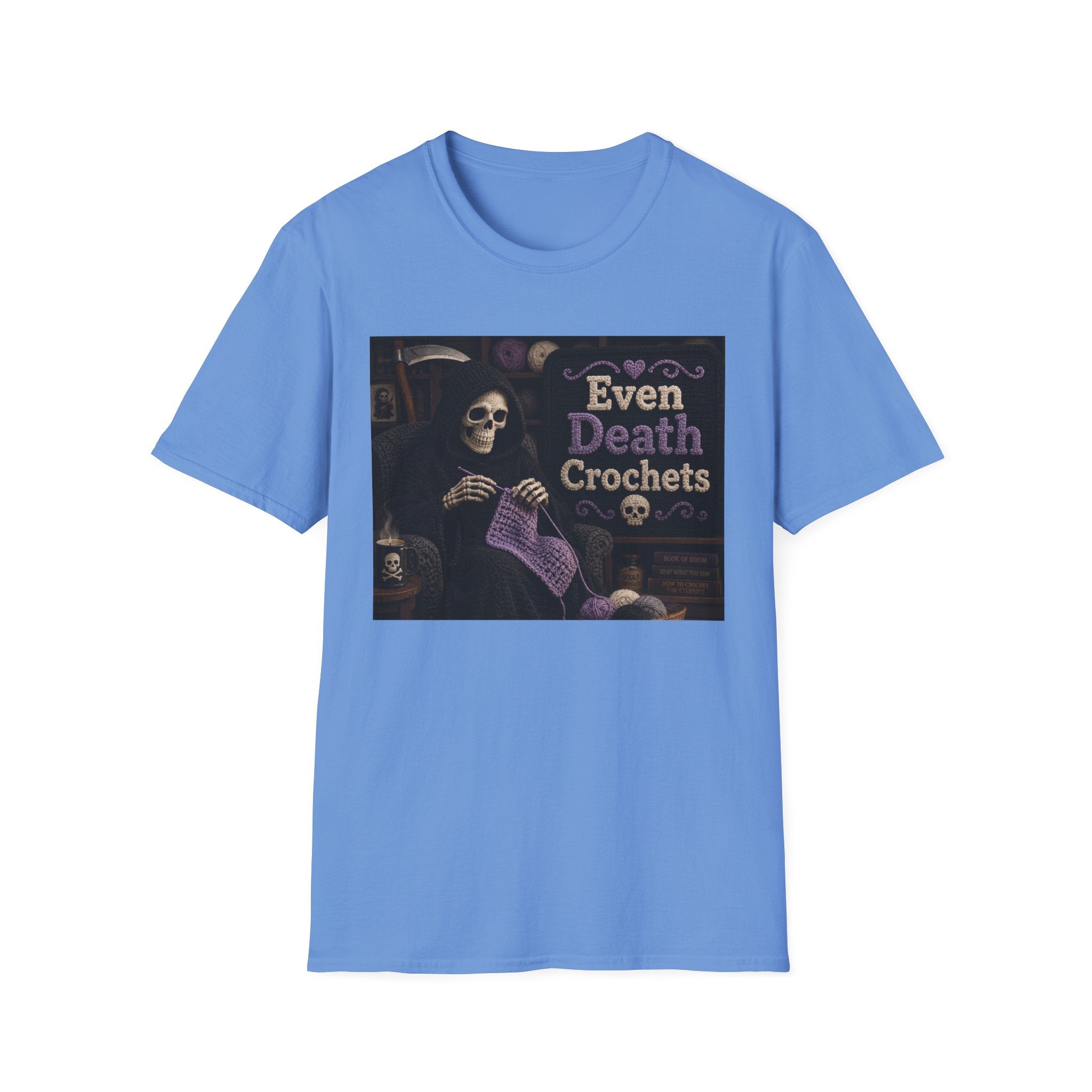 Even Death Crochets T-Shirt