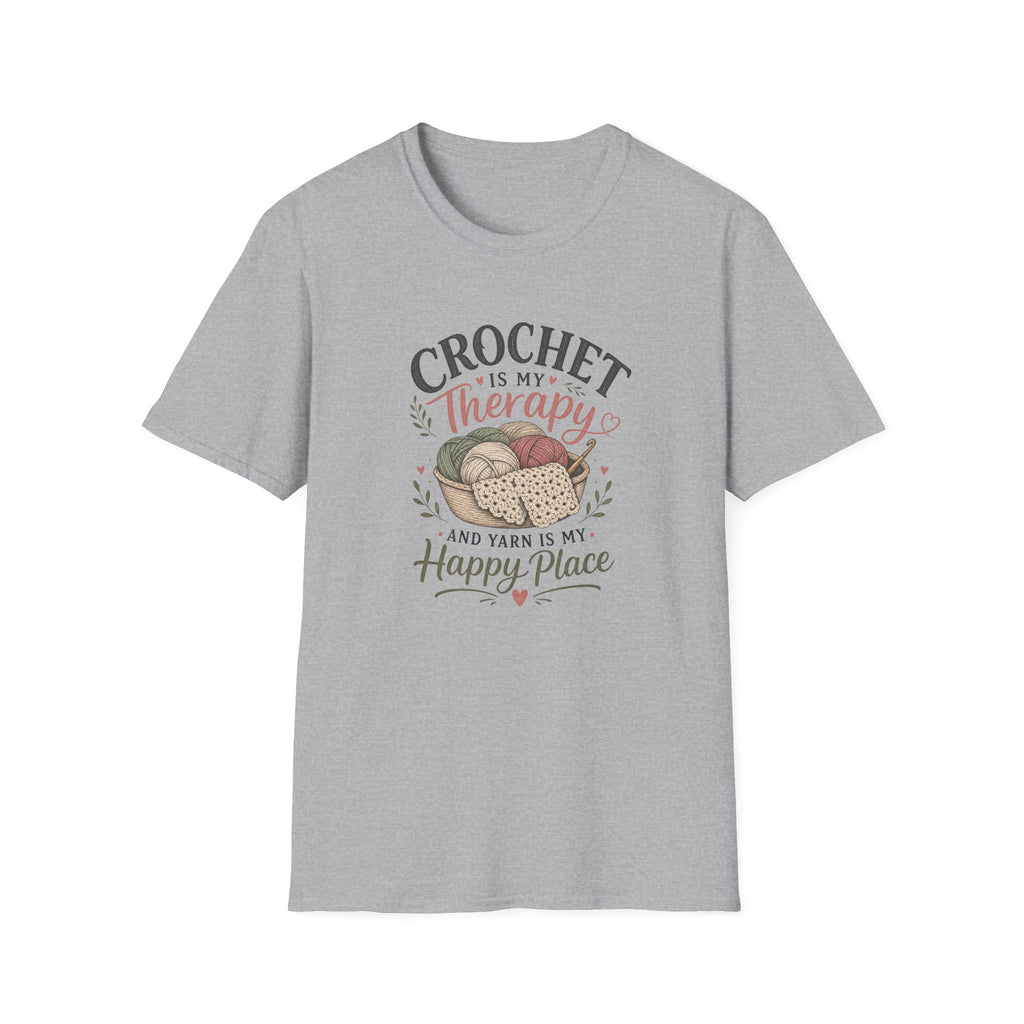 Crochet is my happy place T-Shirt
