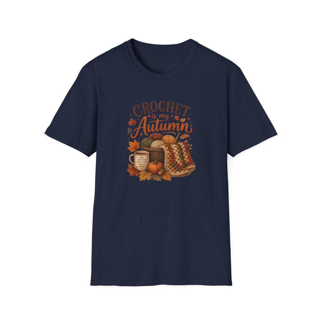 Crochet is my Autumn T-Shirt