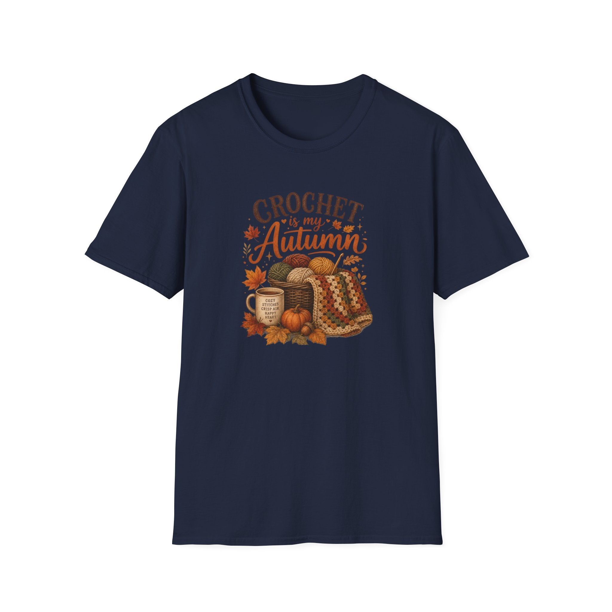 Crochet is my Autumn T-Shirt