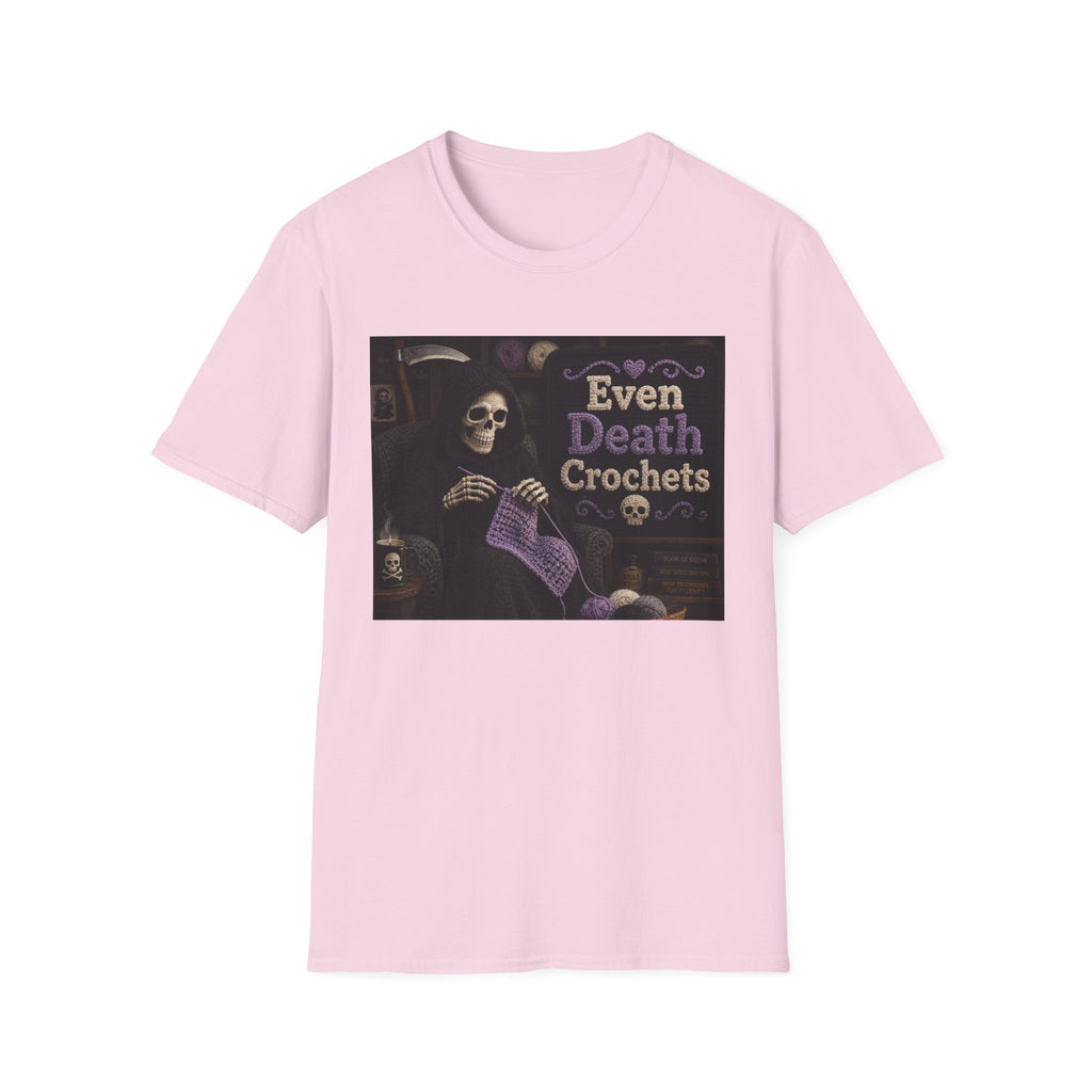 Even Death Crochets T-Shirt
