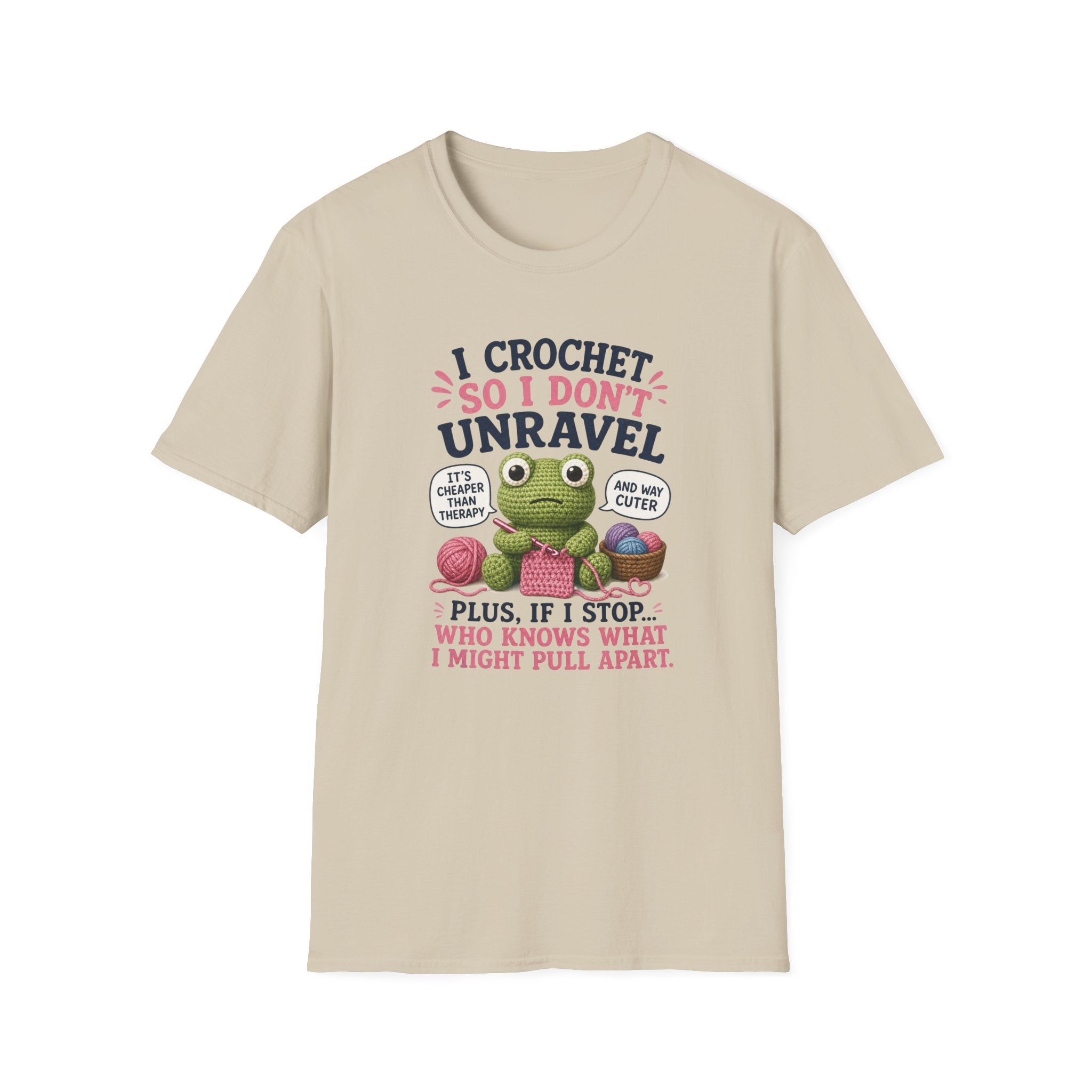I crochet frog T-Shirt