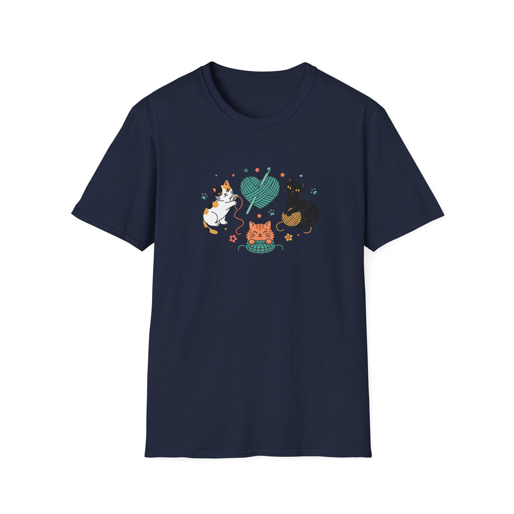 Crochet and cats T-Shirt