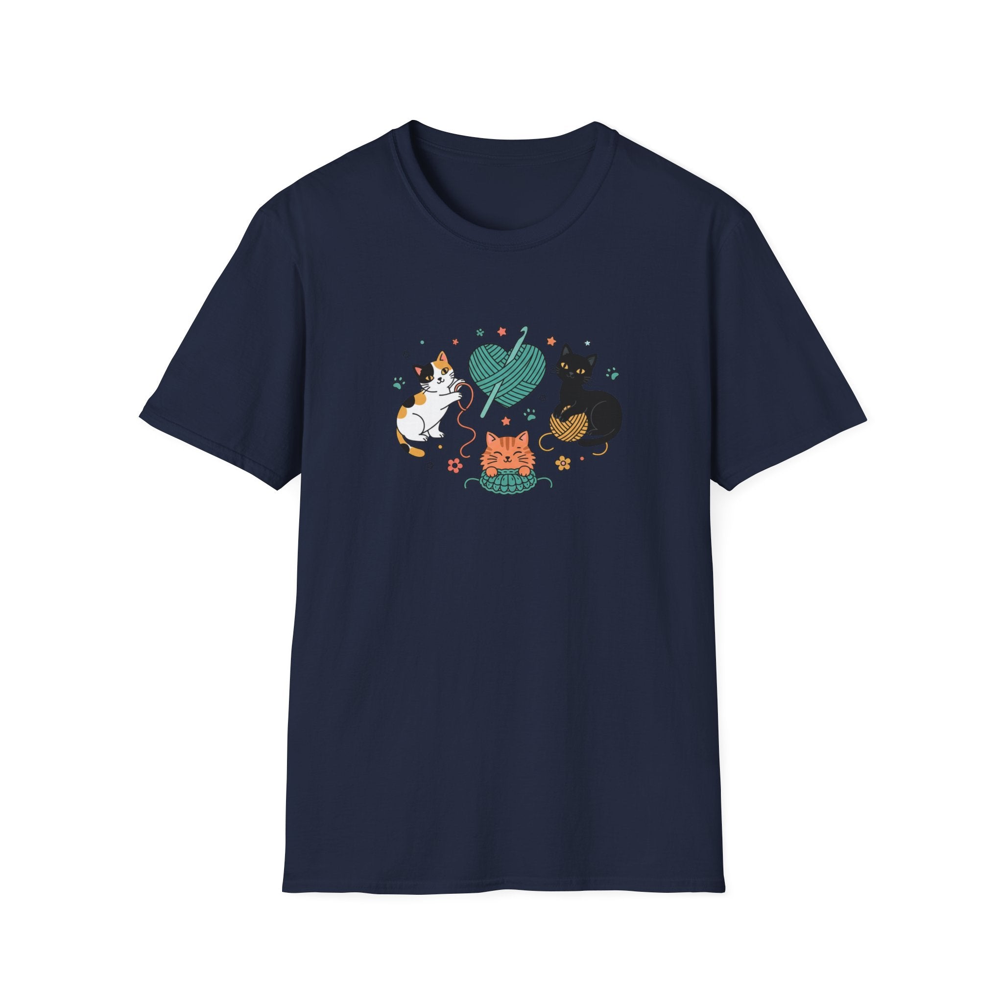 Crochet and cats T-Shirt