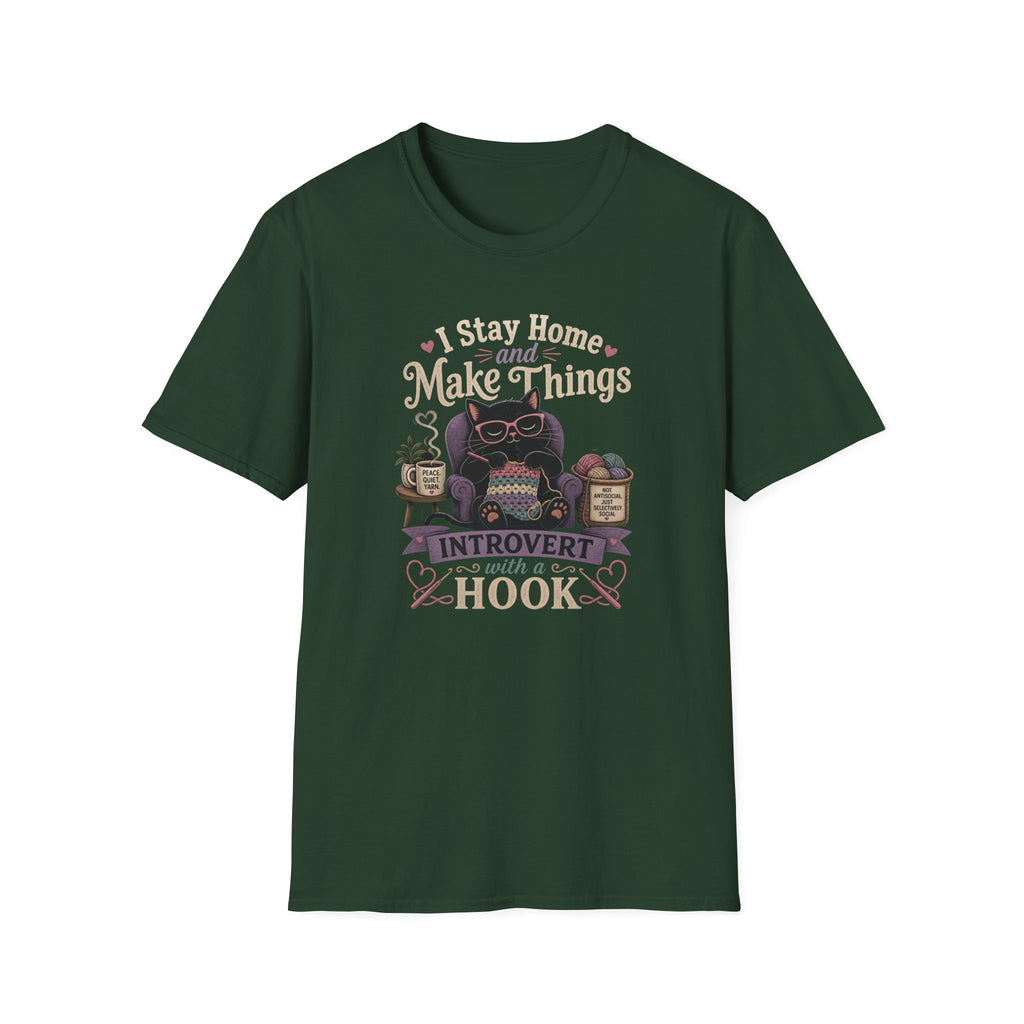 Introvert crochet T-Shirt
