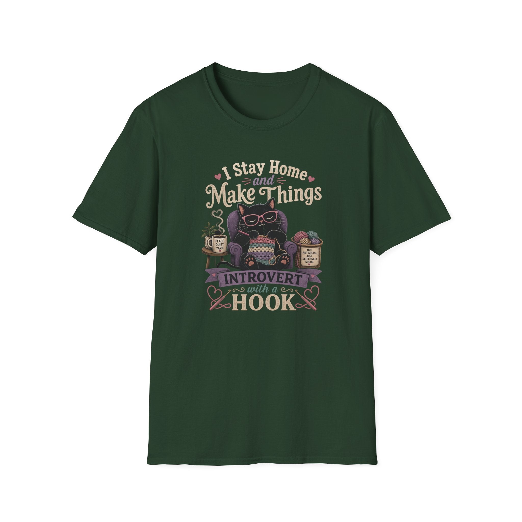 Introvert crochet T-Shirt
