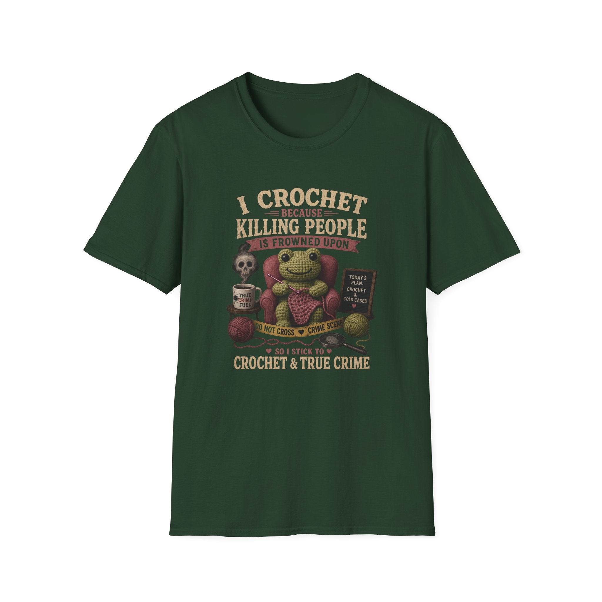 Crochet and True Crime T-Shirt