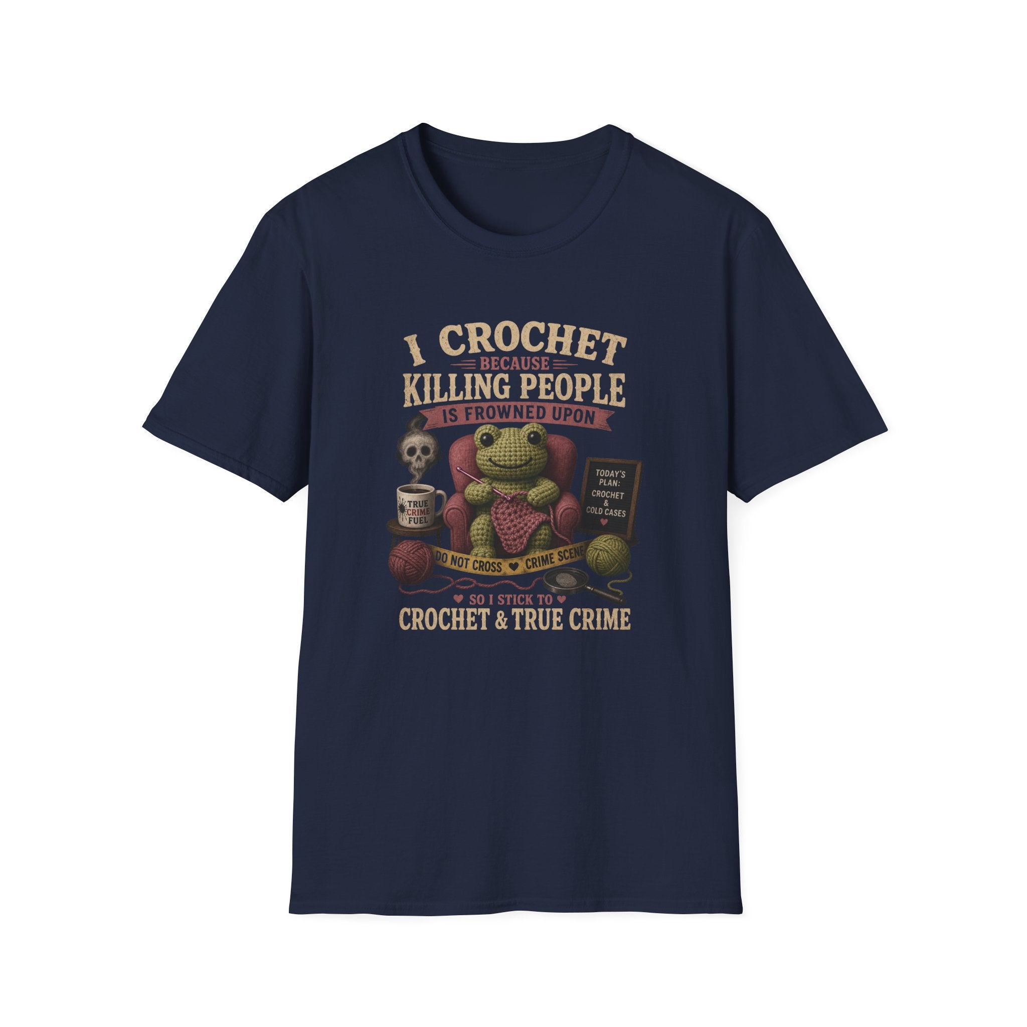 Crochet and True Crime T-Shirt