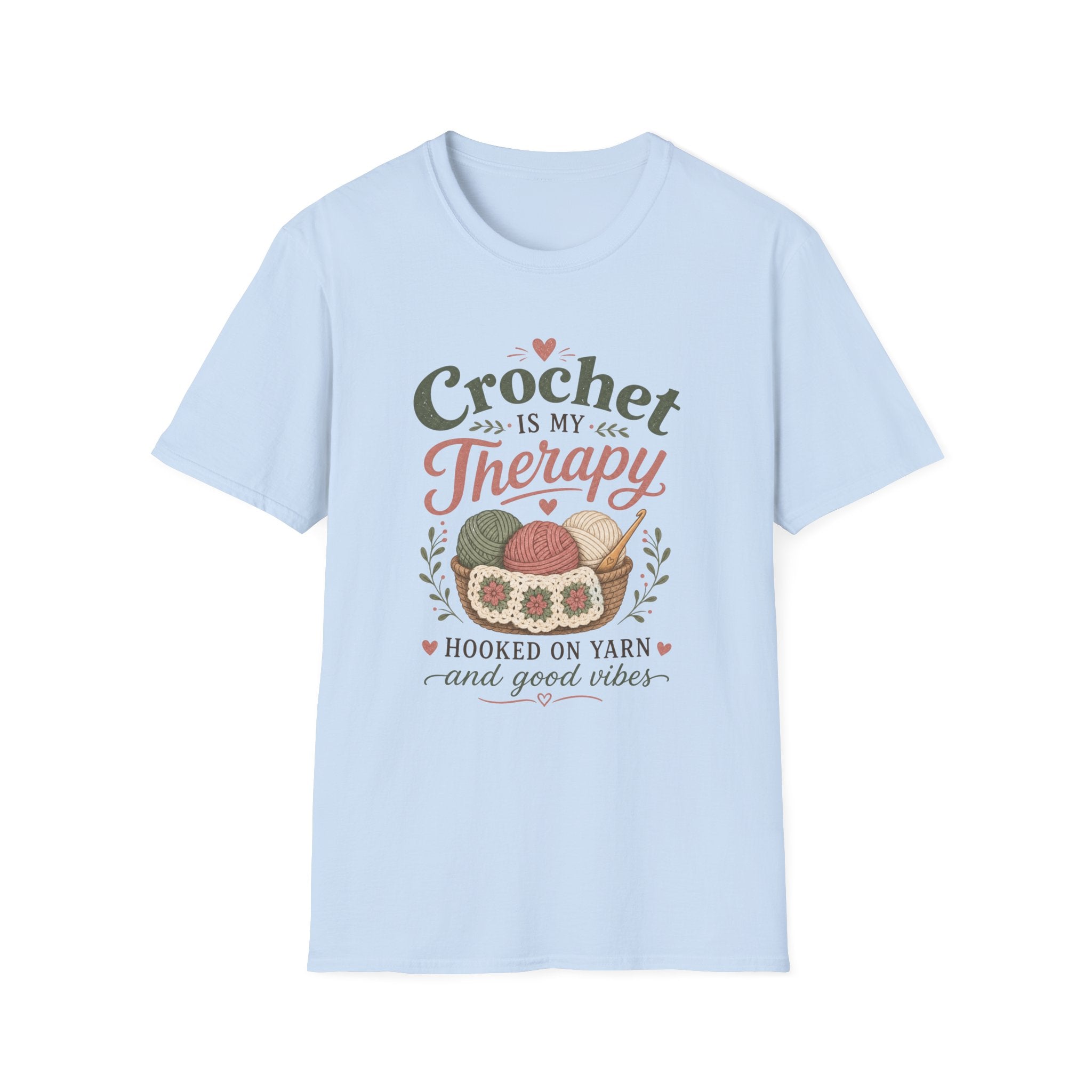 Hooked on yarn and crochet T-Shirt