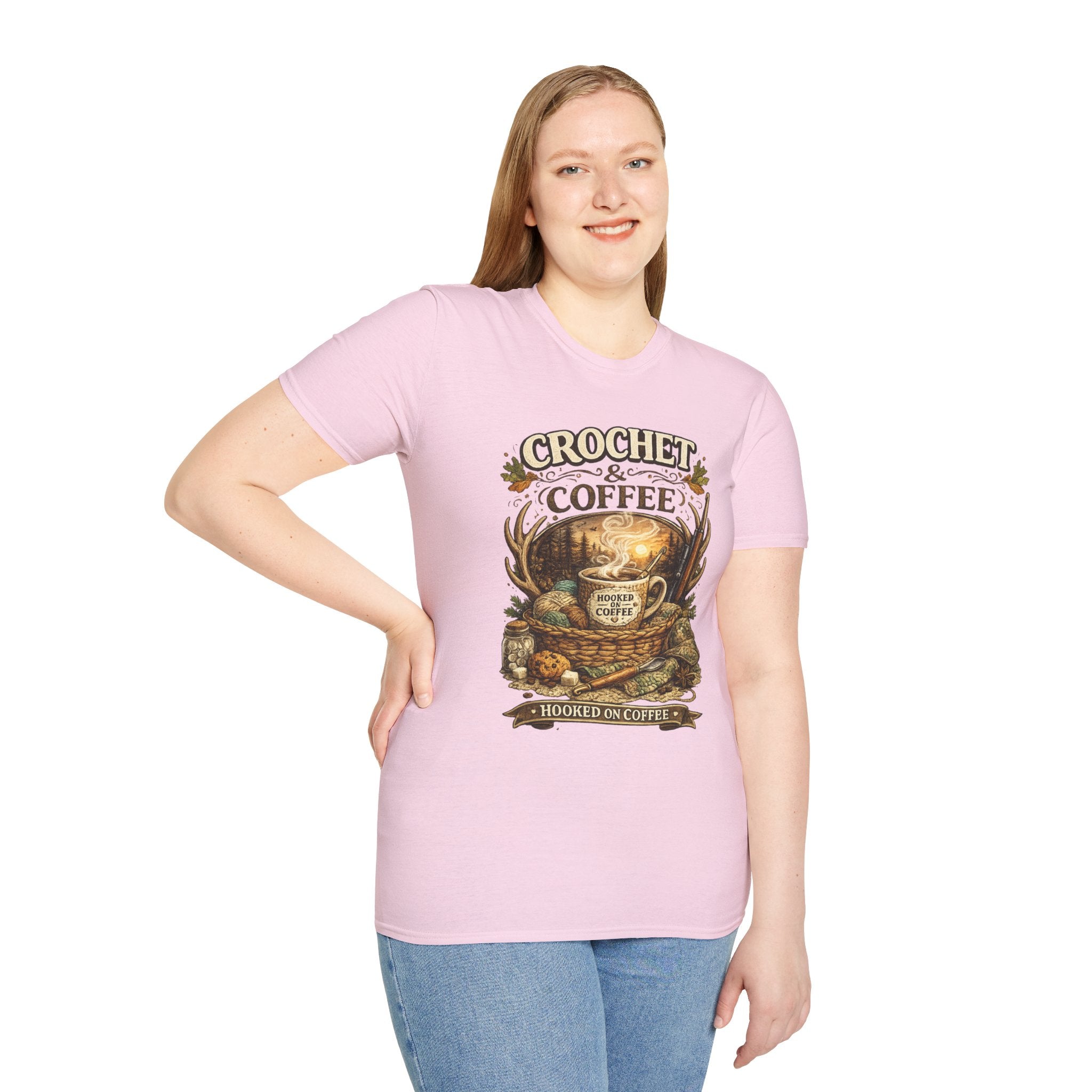 Crochet and coffee T-Shirt