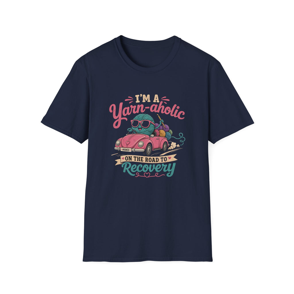Yarn-acholic on the road to recovery T-Shirt