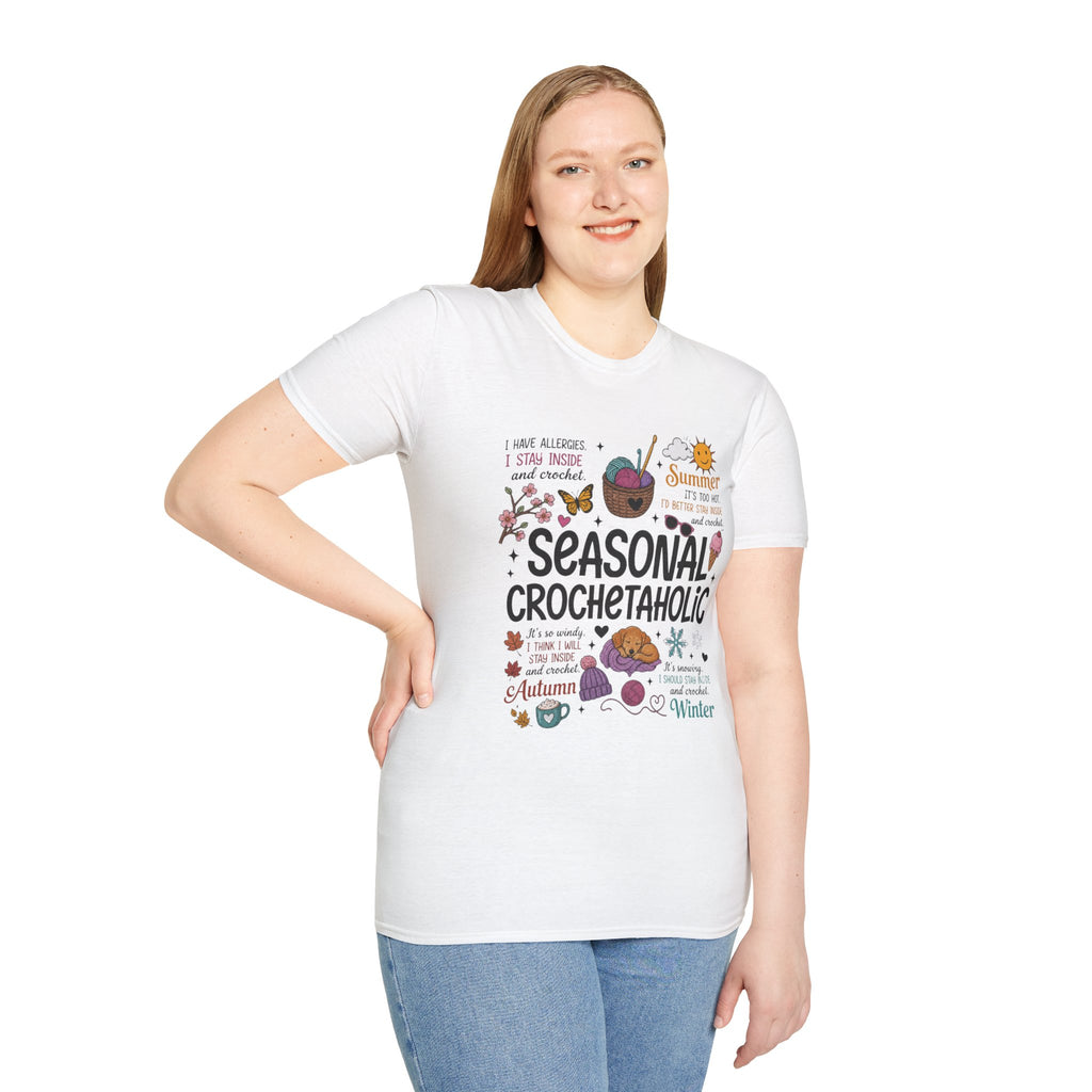 Seasonal Crochet acholic T-Shirt