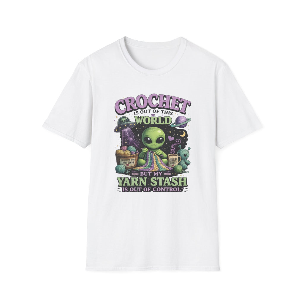 Alien and Crochet T-Shirt