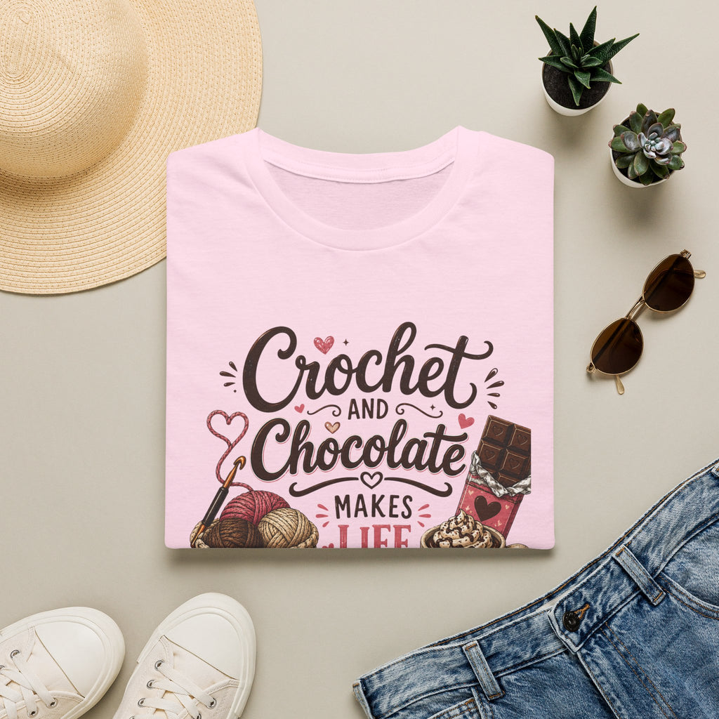 Crochet and Chocolate T-Shirt
