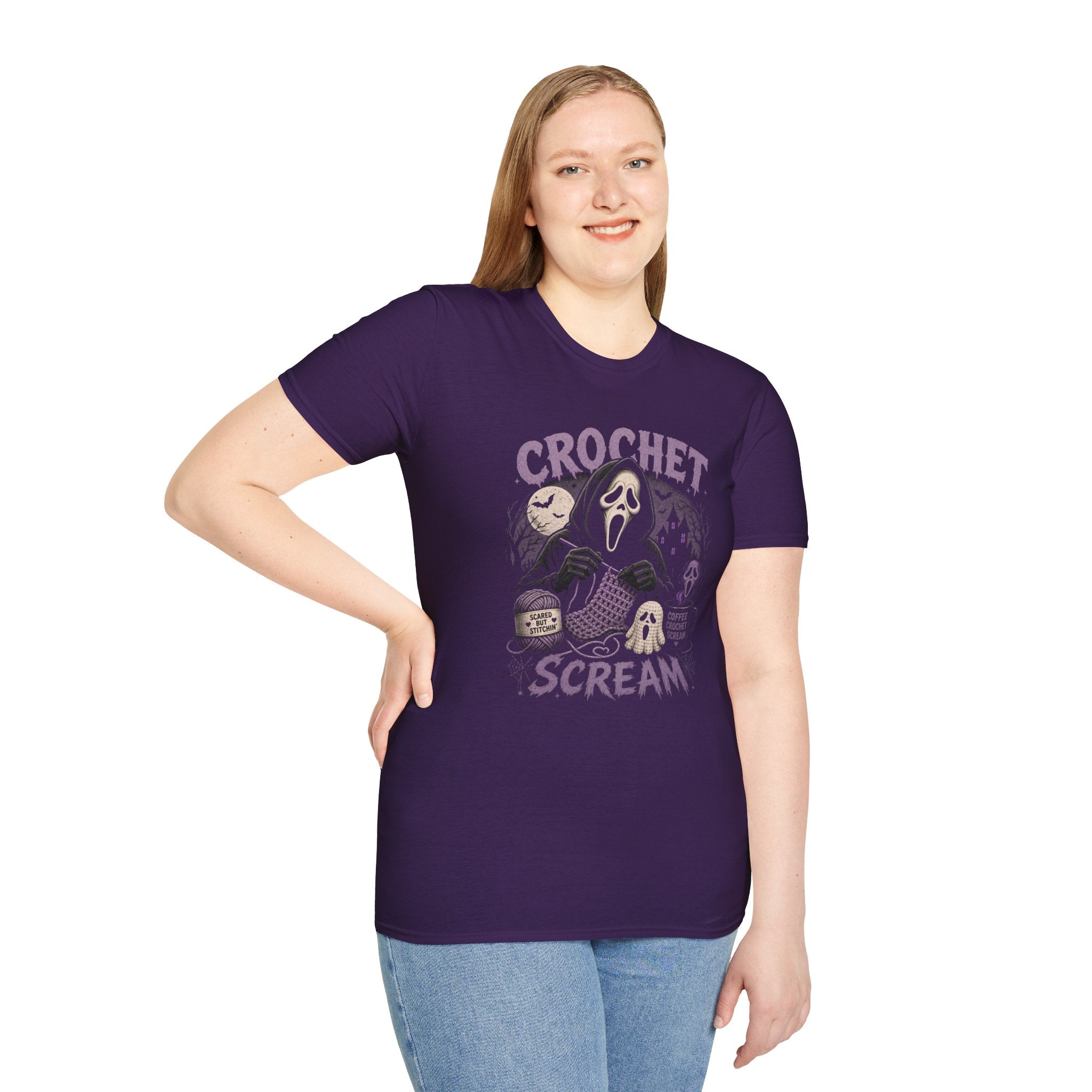 Crochet Scream T-Shirt