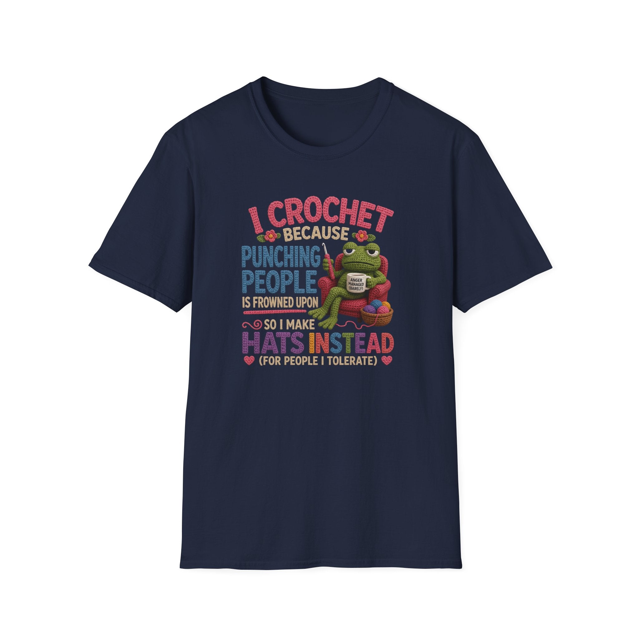Crochet hats instead T-Shirt
