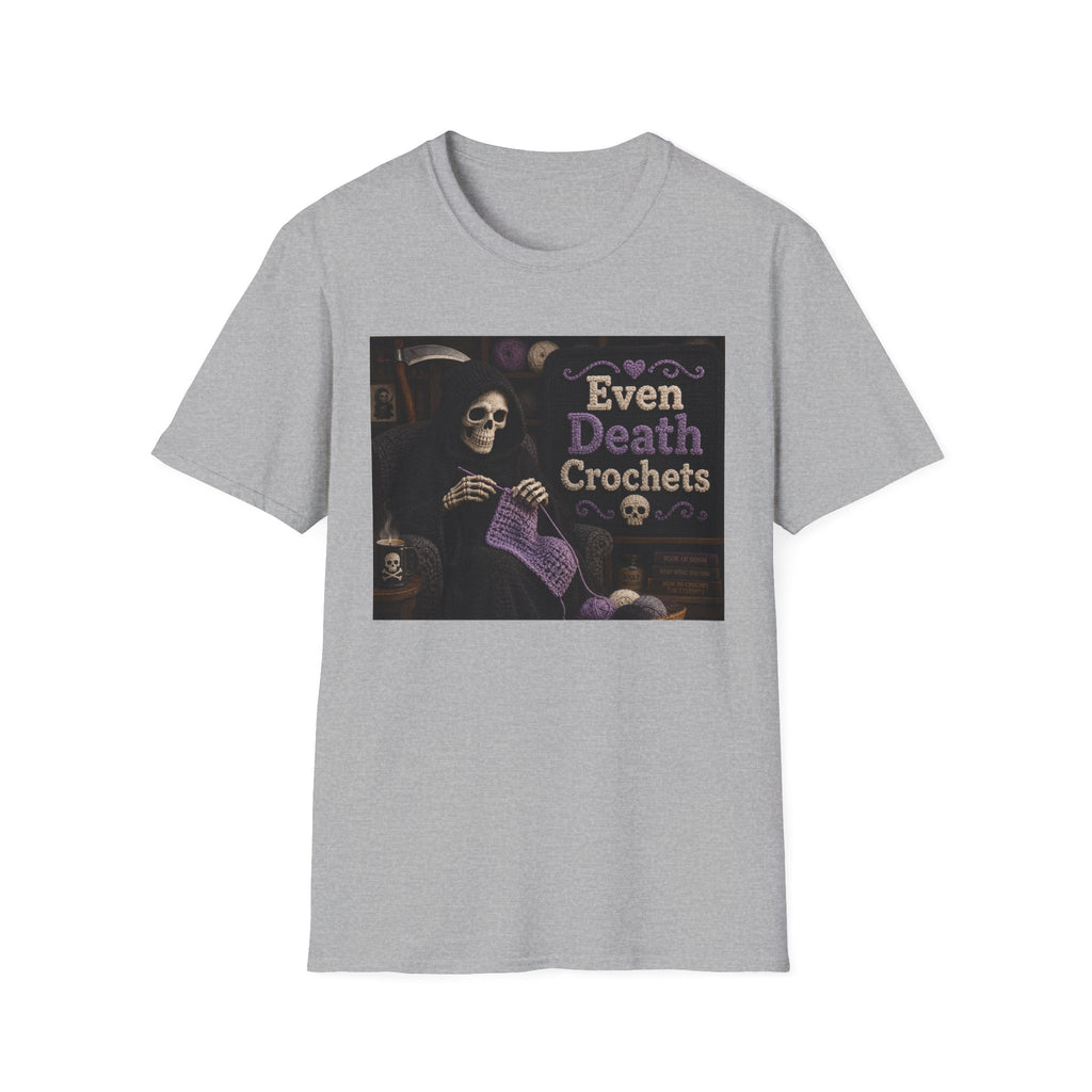 Even Death Crochets T-Shirt